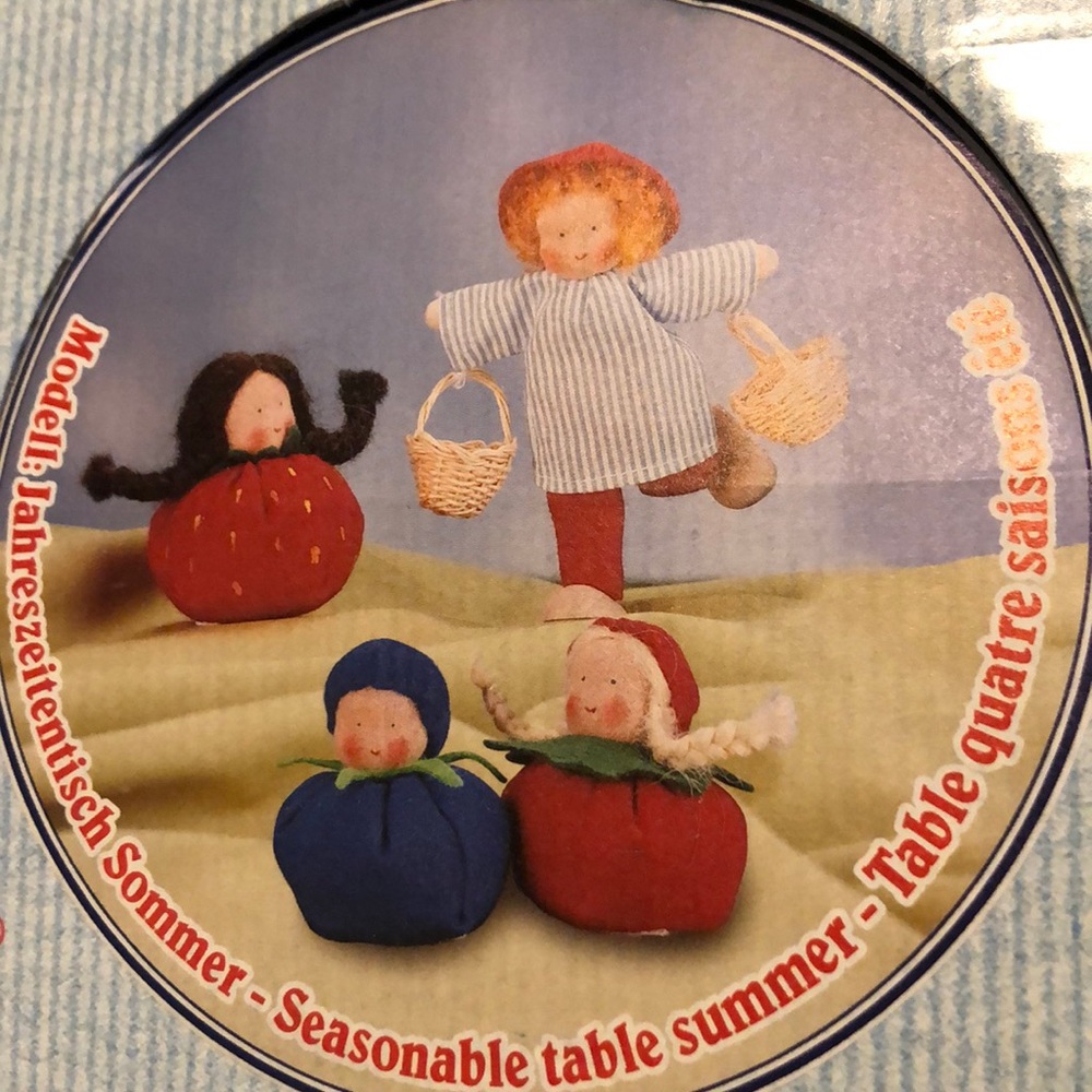 Kathe Kruse Friends Seasonal Mini Doll Table Decor